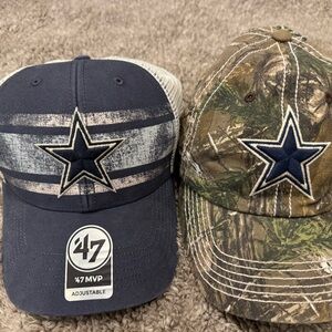 Dallas Cowboys Caps (2)